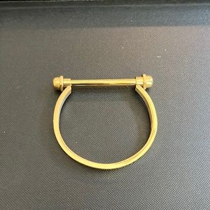 Roma bar bangle NEW. Titanium.